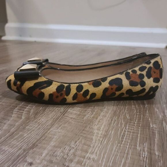 Kate Spade Tula Ballerina Leopard Print Flats - Picture 5 of 10